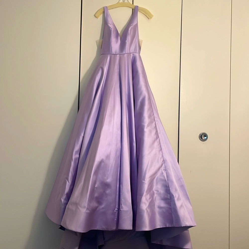 Size 00 Lilac Sherri Hill Ball Gown